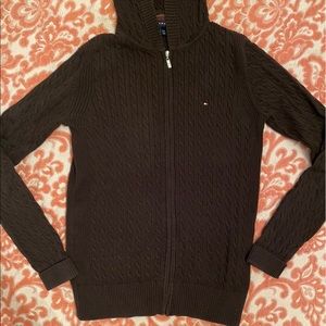 Brown Tommy zip up
